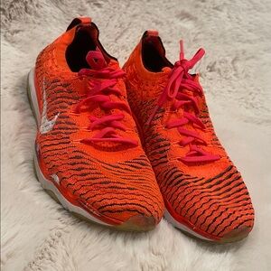 Nike Bright Orange Athletic Shoes